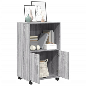 Rollschrank Grau Sonoma 55x40x91 cm