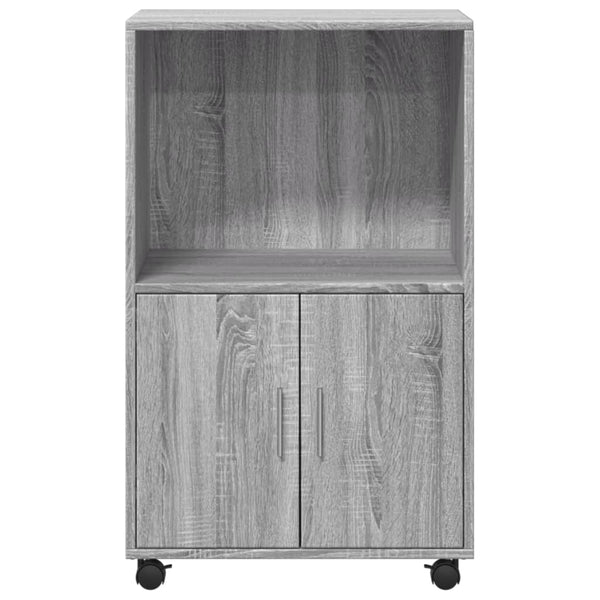 Rollschrank Grau Sonoma 55x40x91 cm