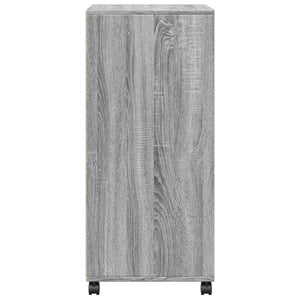 Rollschrank Grau Sonoma 55x40x91 cm