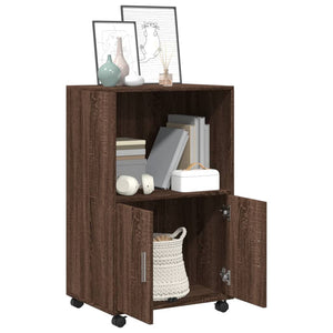 Rollschrank Braun Eichen-Optik