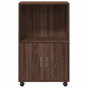 Rollschrank Braun Eichen-Optik