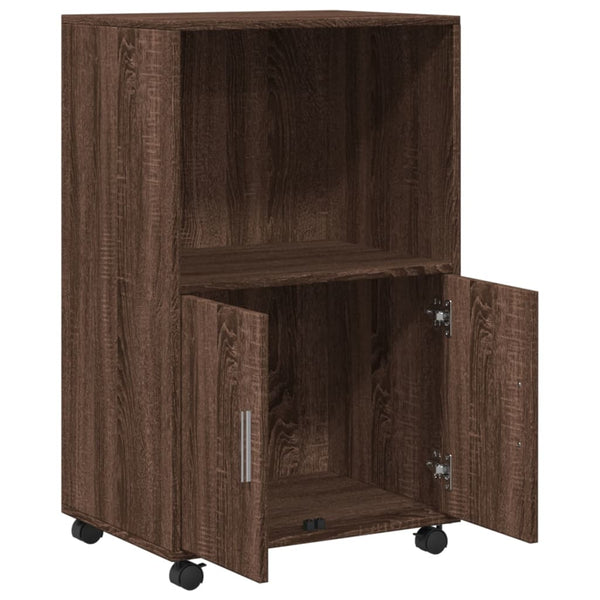 Rollschrank Braun Eichen-Optik