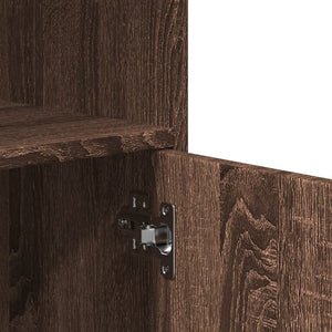 Rollschrank Braun Eichen-Optik