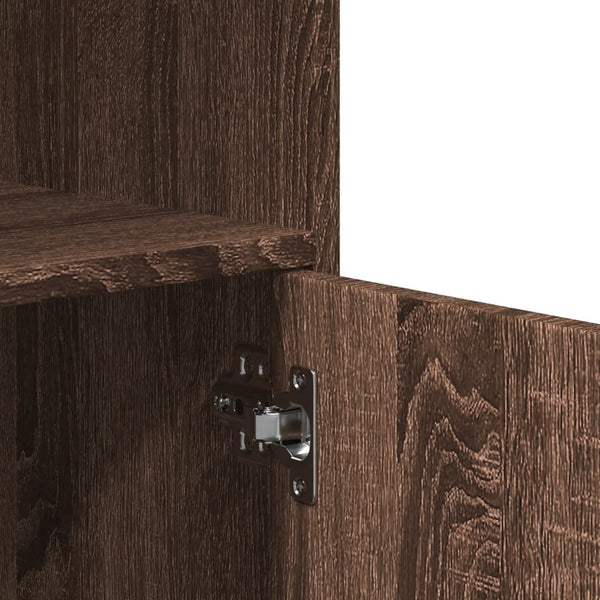 Rollschrank Braun Eichen-Optik