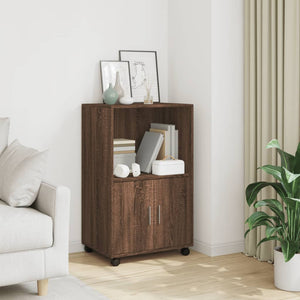 Rollschrank Braun Eichen-Optik