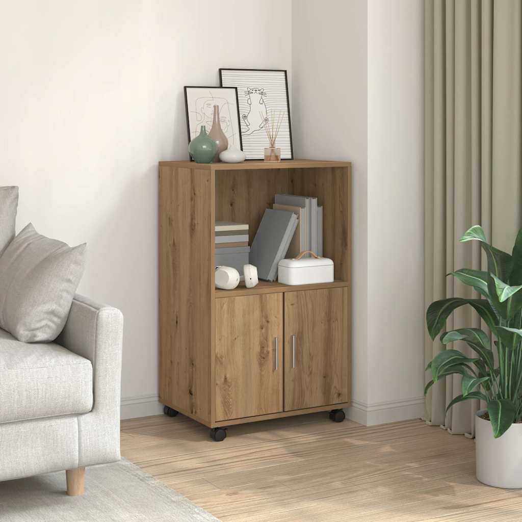 Rollschrank Artisan Eiche 55x40x91 cm