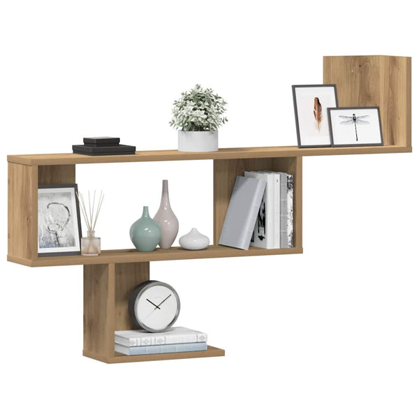 Wandregal Artisan Eiche 100x15x70 cm