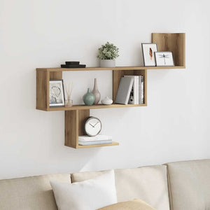 Wandregal Artisan Eiche 100x15x70 cm