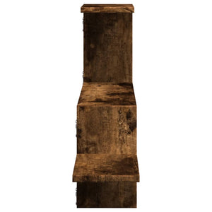 Wandregal Räuchereiche 104 cm