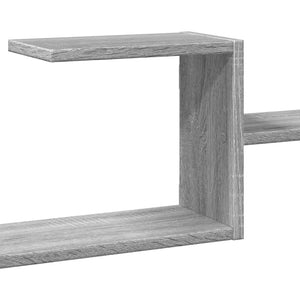 Wandregal Grau Sonoma 104 cm