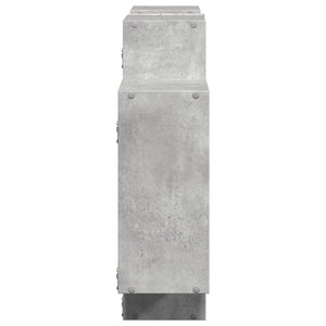 Wandregal Betongrau 159 cm