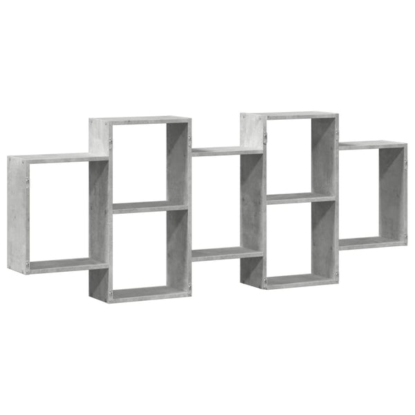 Wandregal Betongrau 159 cm