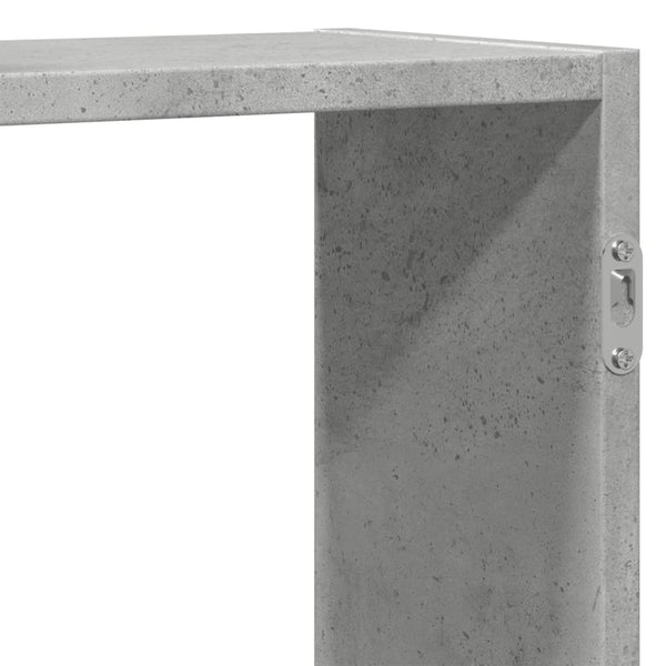 Wandregal Betongrau 159 cm
