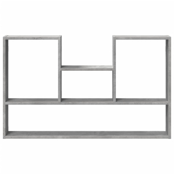 Betongraues Wandregal 99 cm