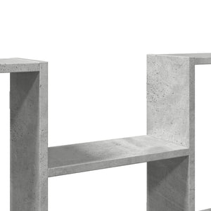 Betongraues Wandregal 99 cm