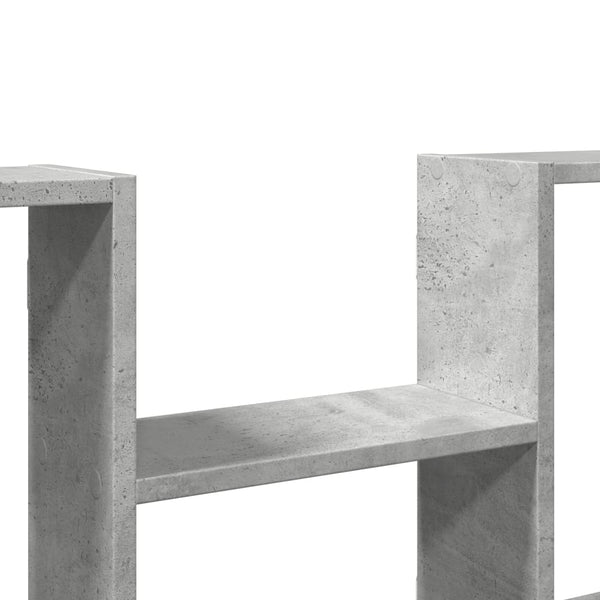 Betongraues Wandregal 99 cm