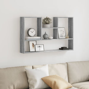 Wandregal Grau Sonoma 99x15x60 cm