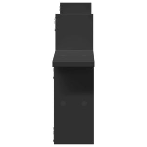 Schwarze Wandregale, 2er Set