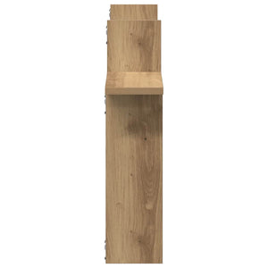 Wandregale 2er Set Artisan-Eiche