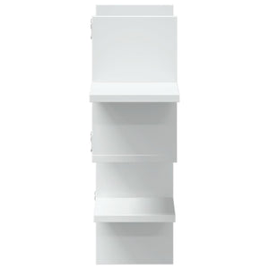 Weißes Wandregal 124,5 cm