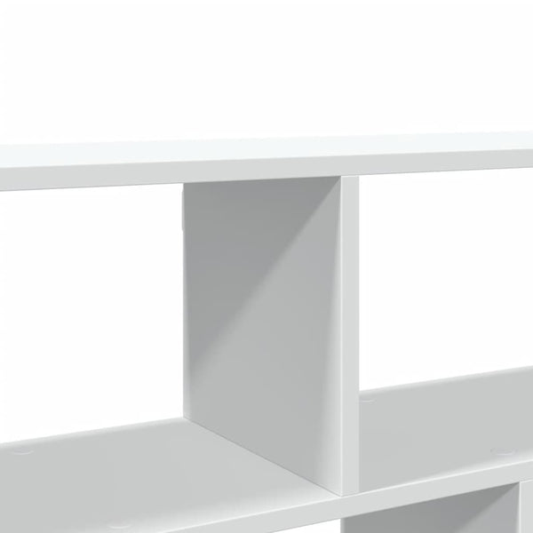 Weißes Wandregal 100x25x50 cm