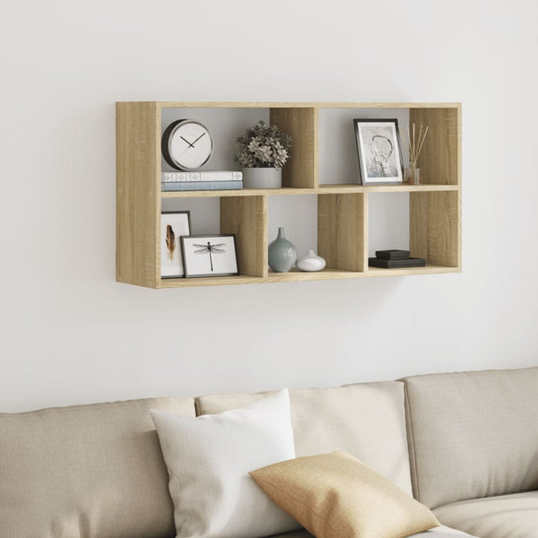 Wandregal Sonoma Eiche 100x25x50 cm