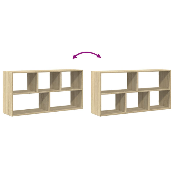 Wandregal Sonoma Eiche 100x25x50 cm