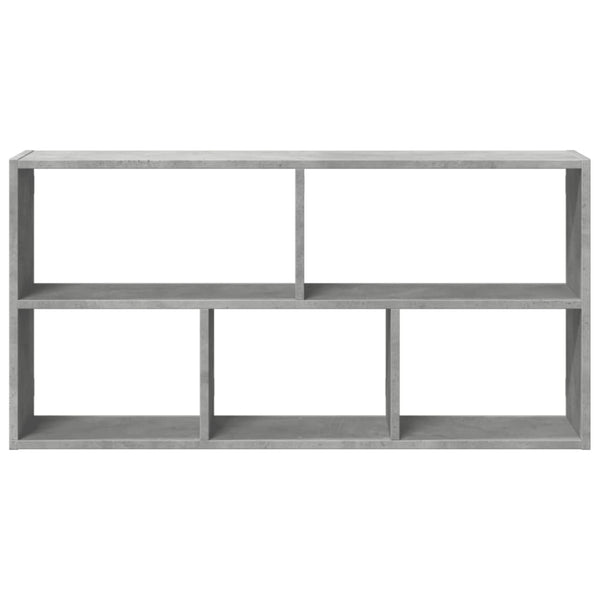 Betongraues Wandregal 100 cm