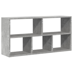 Betongraues Wandregal 100 cm