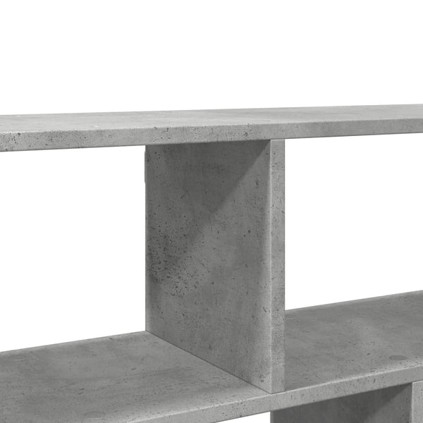 Betongraues Wandregal 100 cm
