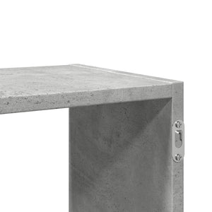 Betongraues Wandregal 100 cm
