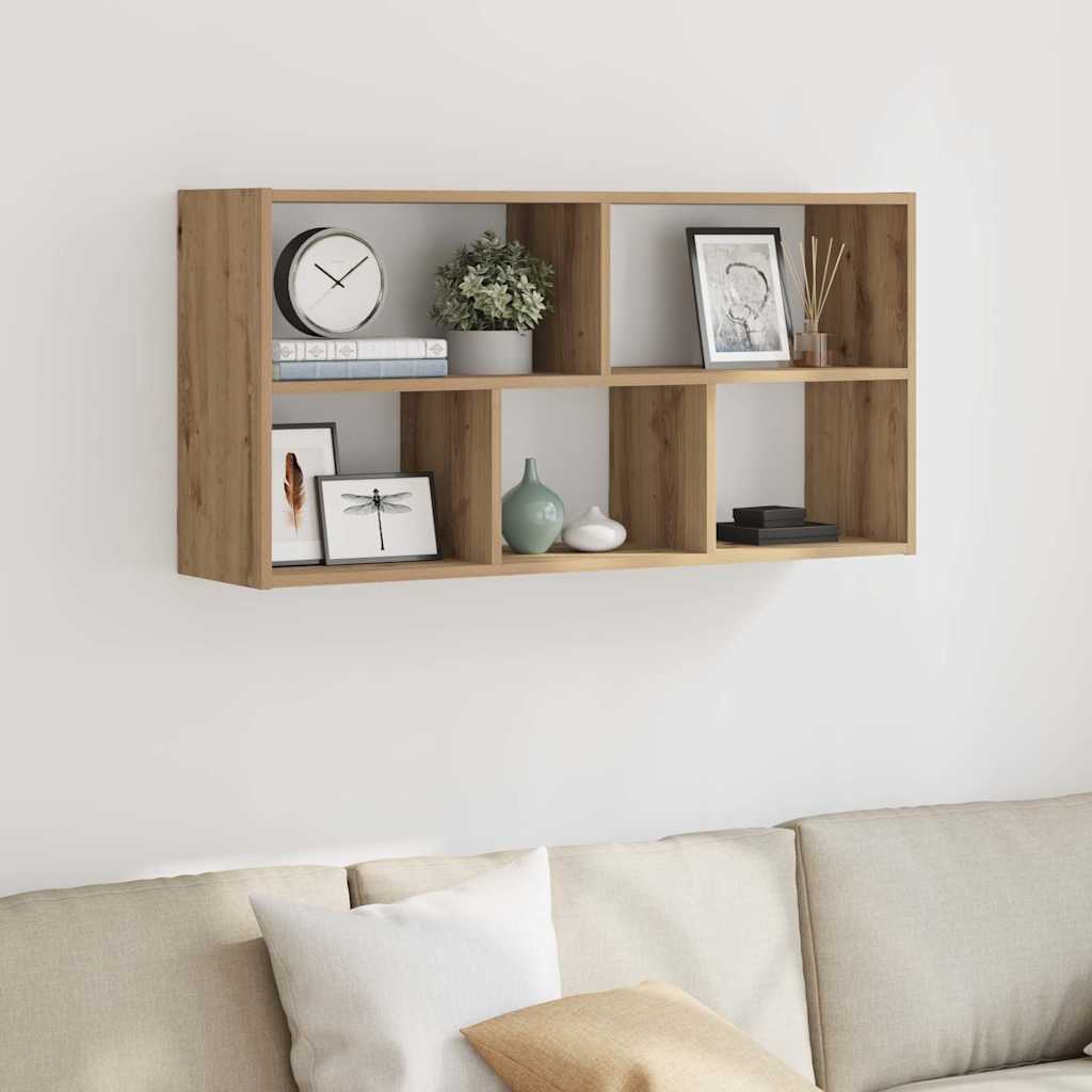Wandregal Artisan Eiche 100x25x50 cm