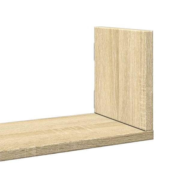 Wandregale 3er Set Sonoma Eiche 80cm