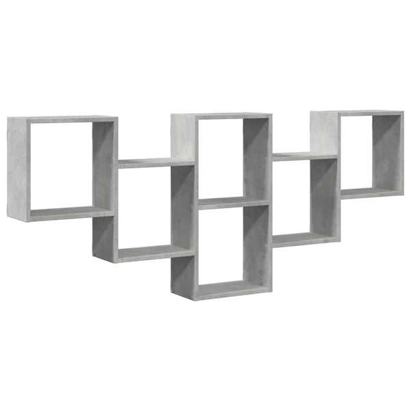 vidaXL Étagère murale gris béton 159x18x66 cm Bois d'ingénierie