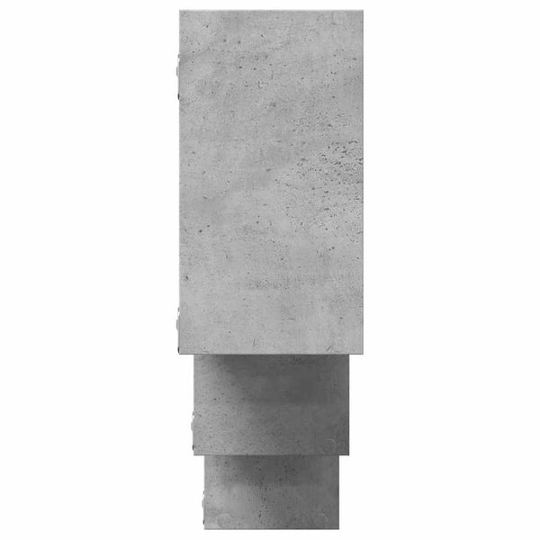 vidaXL Étagère murale gris béton 159x18x66 cm Bois d'ingénierie