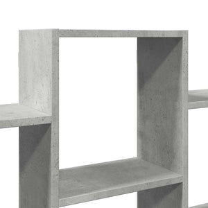 vidaXL Étagère murale gris béton 159x18x66 cm Bois d'ingénierie