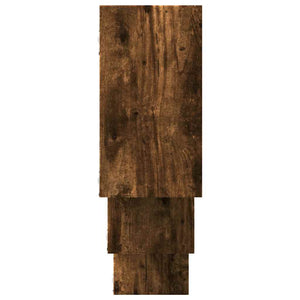 Wandregal Räuchereiche 159 cm