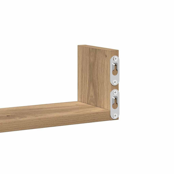 Wandregale 3er Set Eiche