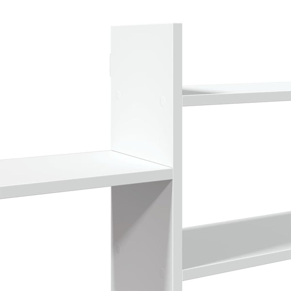 Weißes Wandregal 167,5 cm