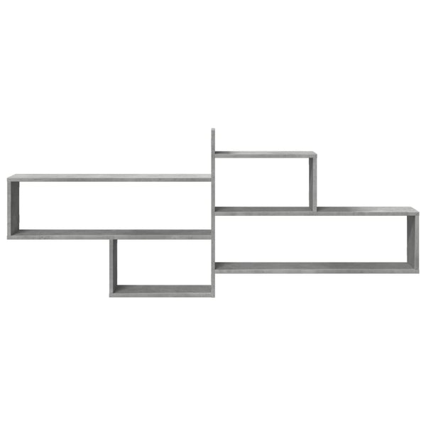Wandregal Betongrau 167,5 cm
