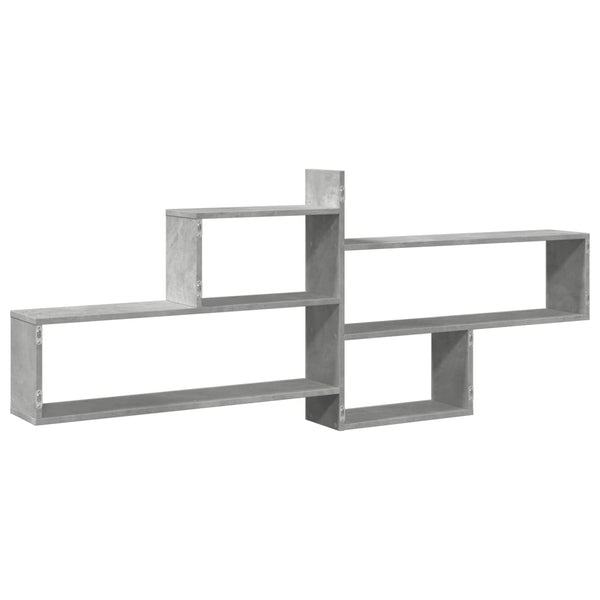 Wandregal Betongrau 167,5 cm
