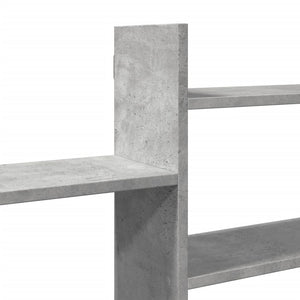 Wandregal Betongrau 167,5 cm