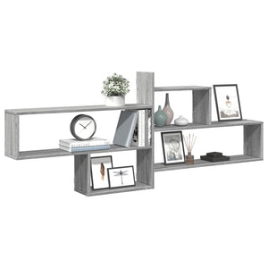 Graues Wandregal Sonoma 167,5 cm
