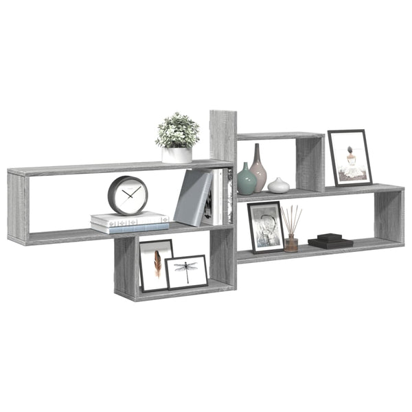 Graues Wandregal Sonoma 167,5 cm