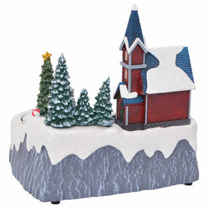 Weihnachtsdorf Dekoration Mehrfarbig