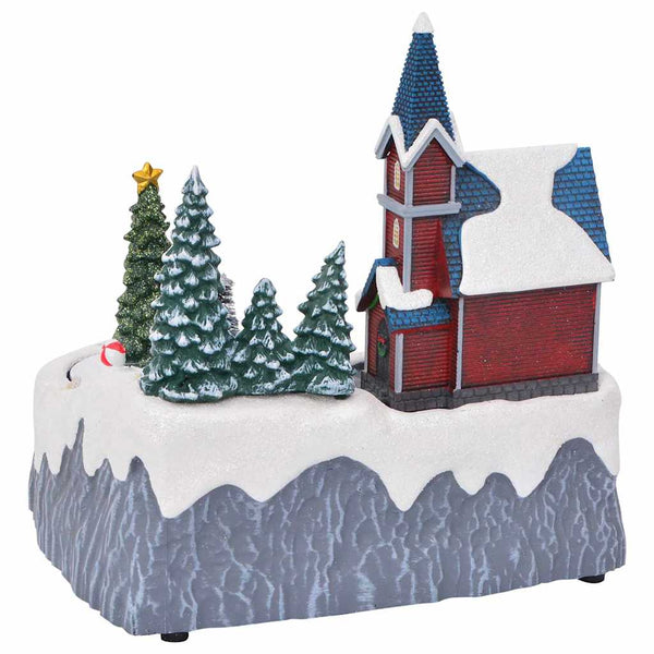 Weihnachtsdorf Dekoration Mehrfarbig