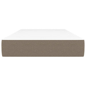 Taschenfederkernmatratze Kinder Taupe 80x160 cm