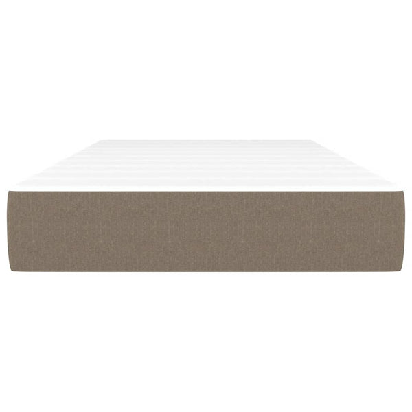 Taschenfederkernmatratze Kinder Taupe 80x160 cm