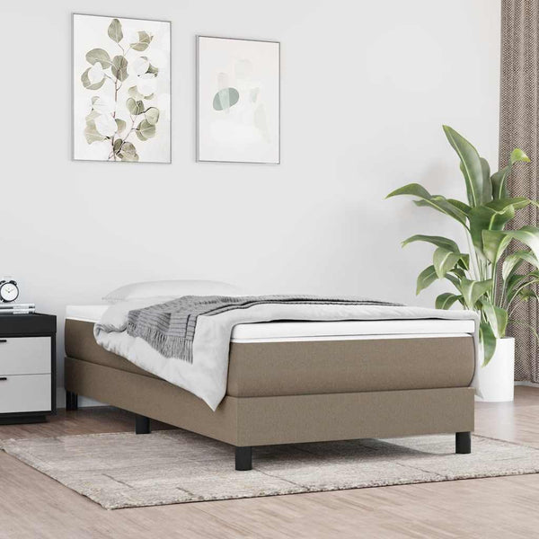 Taschenfederkernmatratze Kinder Taupe 80x160 cm