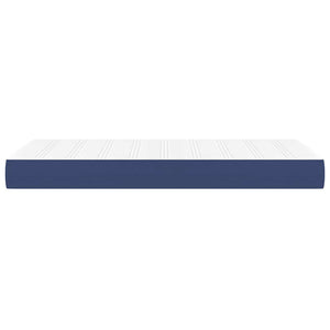 Taschenfederkernmatratze Kinder 80x160 cm Blau